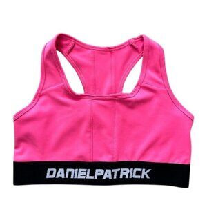 Daniel Patrick Sports Bra in Hot Pink